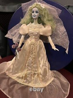 Zombie Mariée Poupée Ooak Ghost Fait Main Collector Custom Dead Art Halloween Unique